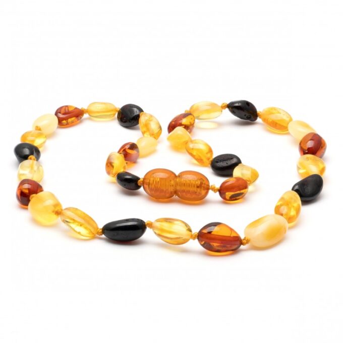 Mixed Amber Teething Necklace